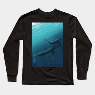 Whales Long Sleeve T-Shirt